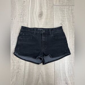 American Eagle Outfitters Black Jean Shorts Size 6